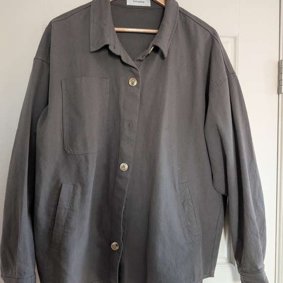 From Palmer Women's Brown Utility Shirt/Jacket M/L - Picture 1 of 6